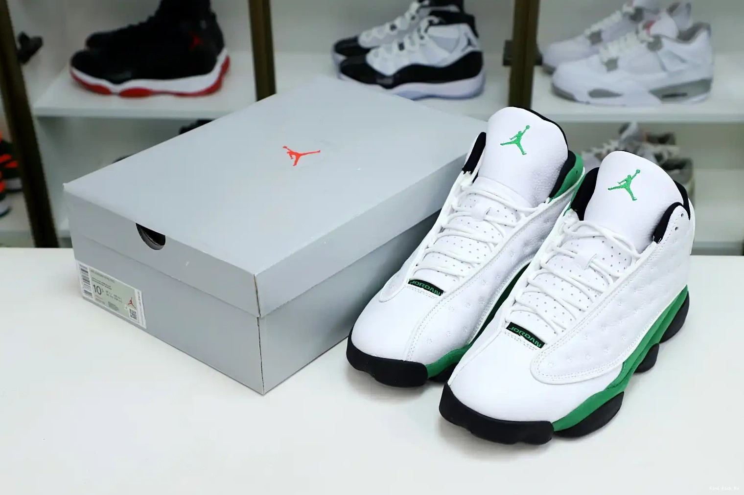 Kimikick JORDAN “LUCKY 13 GREEN” DB6537-113 AIR 0717